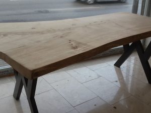 Ukrayna mazeli ahşap masa Çalışma masası