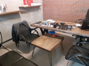 Ukrayna Mazel Ağacından Ahşap Ofis Takımı