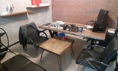 Ukrayna Mazel Ağacından Ahşap Ofis Takımı