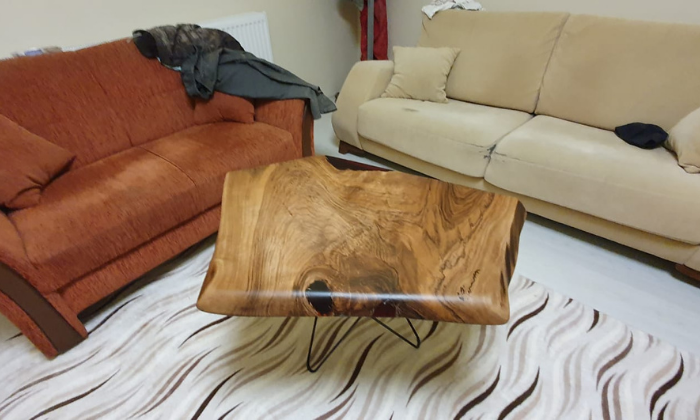 Büyük Ahşap Sehpa